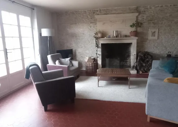 בית נופש La Petite Chouette Saint-Côme-de-Fresné